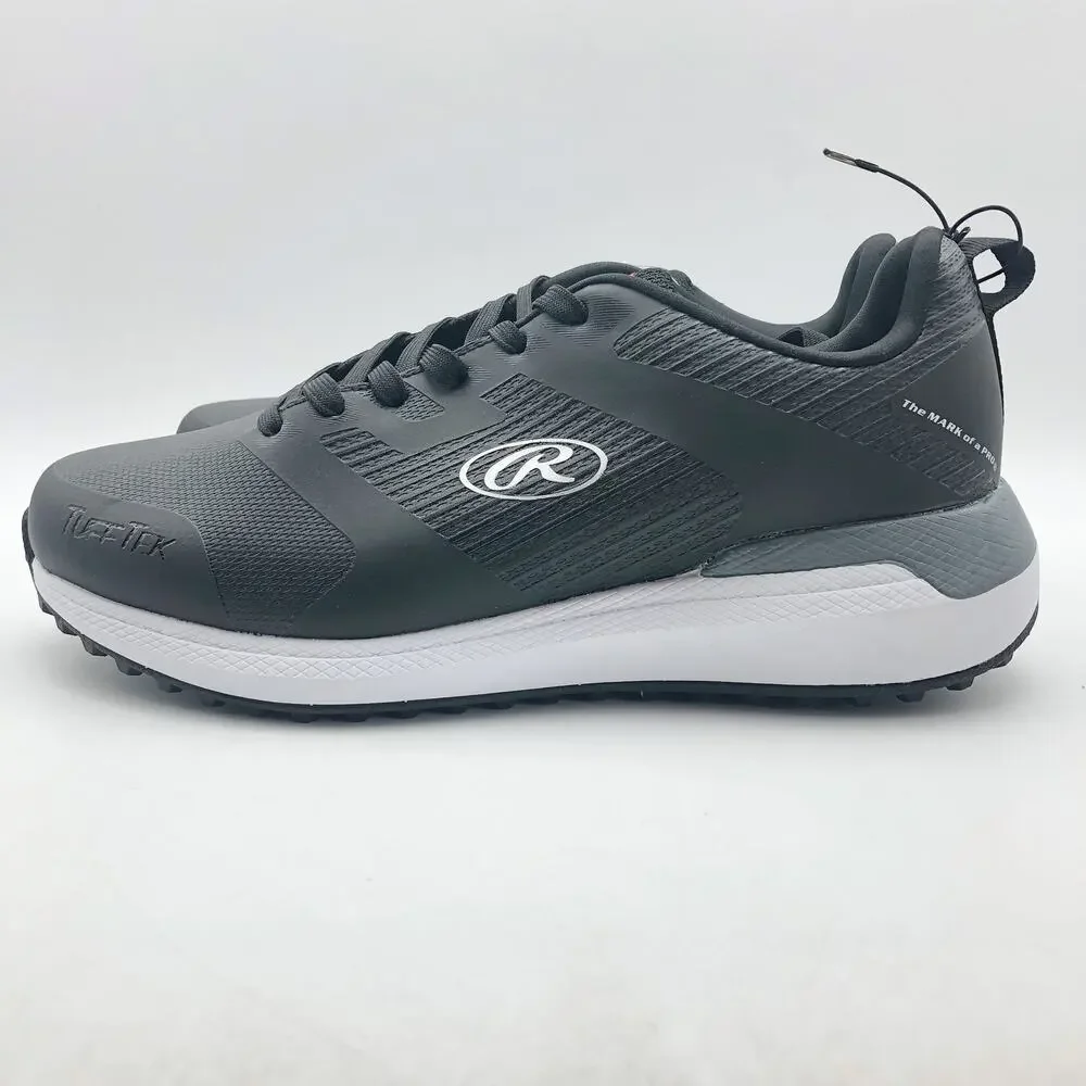 Rawlings League Turf Baseball Cleats MENS 8.5 WOMENS 10 WIDE Black NIB